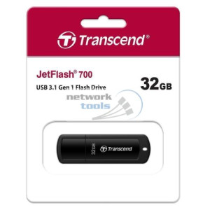 флеш-драйв TRANSCEND JetFlash 700 32 GB USB 3.1 Black
