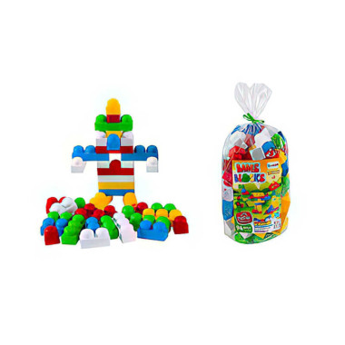 Конструктор BAMSIBLOCK №2 115/3 (12) 94 дет, BAMSIC, в пакеті